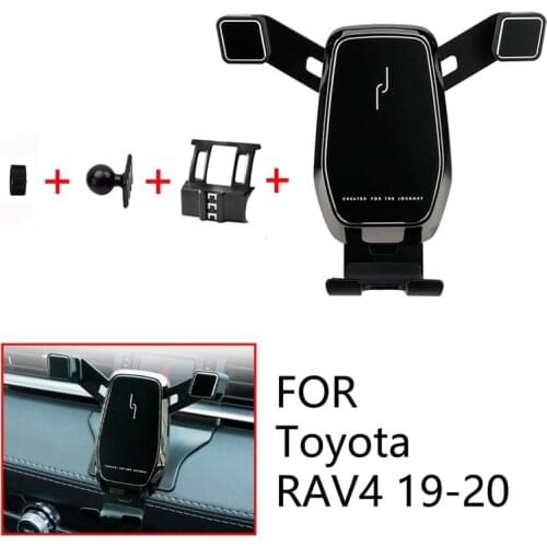 Car Mount Phone Holder Air Vent Clip Mobile Phone Holder for Toyota RAV4 2019 2020 Car Accessories