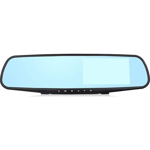 3.5 Inch Car DVR Mirror Car Dvr Camera 1080P Rear View Mirror Digital Video Recorder Dual Lens Auto Dash Cam