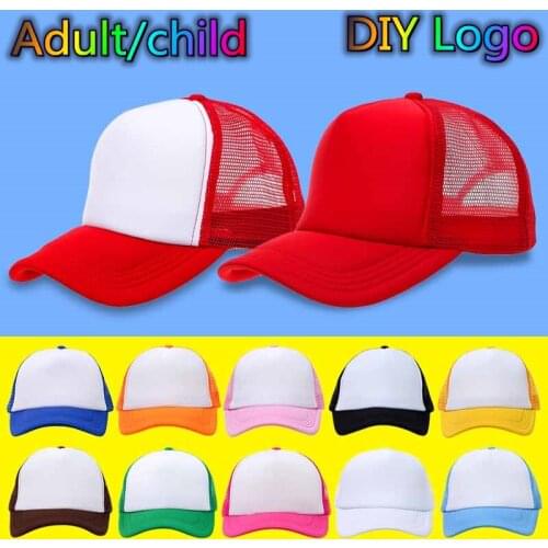 Unisex Cap Casual Plain Mesh Baseball Cap Adjustable Snapback Hats For Women Men Hip Hop Trucker Cap Streetwear Dad Hat 43 color