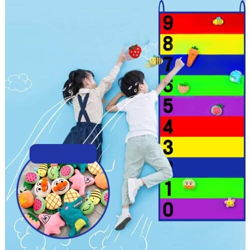 Kids Touch High Carpet Games Bounce Trainer Promote Growth Fun Sports Toy Height Ruler Indoor Outdoor Toys for Children