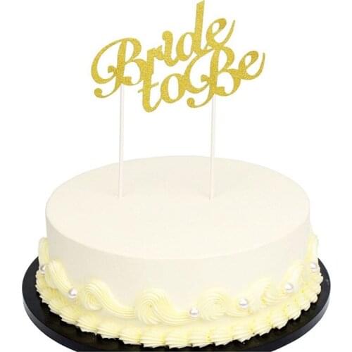 Bride to be Cake Topper Bachelorette Hen girls night Party Bridal Shower beach country wedding Engagement Cake Decoration Favor