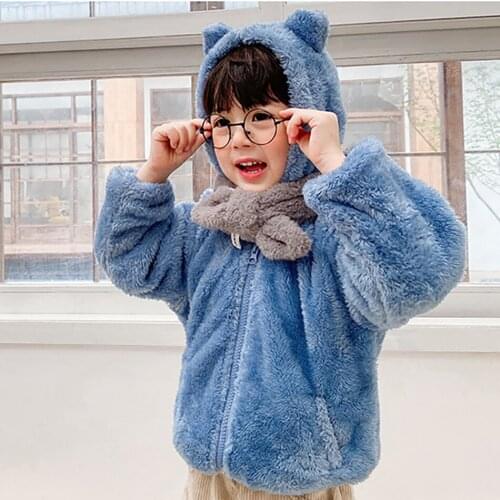 New Kids Baby Girls Jacket 2021 Autumn Winter Children Jackets for Boys Outerwear Coat for Boys Warmer Jacket 3 4 5 Year