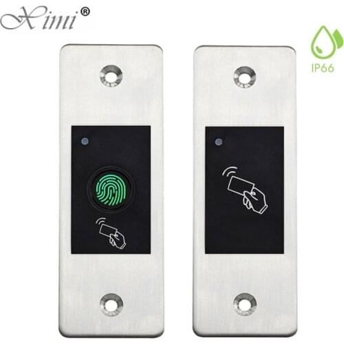 New F99 S99 Metal IP66 Waterproof Outdoor Use Embedded Biometric Fingerprint RFID Card Standalone Door Access Control System