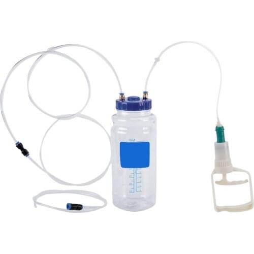 Onever 2L Oil Change Pump Suction Vacuum Pump Automobiles Manual Suction Oil Pump Artifact Vacuum Pump Maintenance Tool