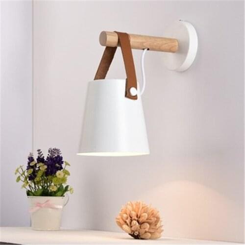 Nordic Designer Bedroom Belt Creative Simple Restaurant Bedroom Study Lamps Living Room Decoration Clothes Shop Wall Lights