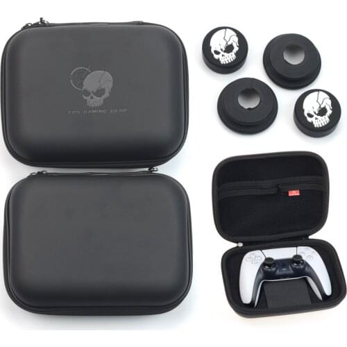 EVA PS5 Controller Storage Bag Hard Box Cover Protective Airform Shell Shockproof Travel Carrying Case for NS X-One PS4 Gamepad