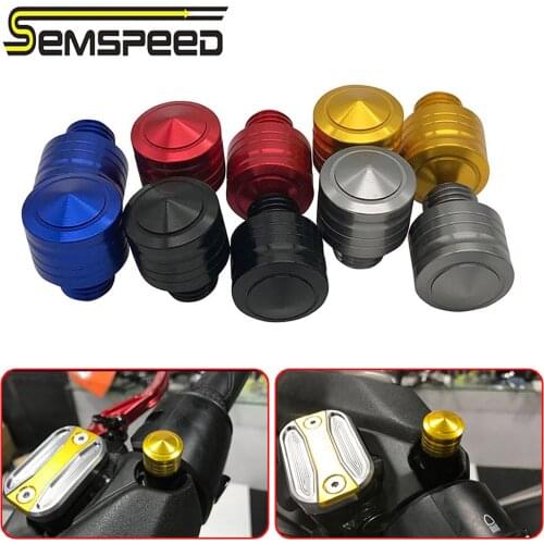 Universal M10x1.25mm Motorcycle CNC Rear Side View Mirror Screw Cover Cap Bolt For BMW K1300R 2009-2016 R1200GS R1200R 2007-2018