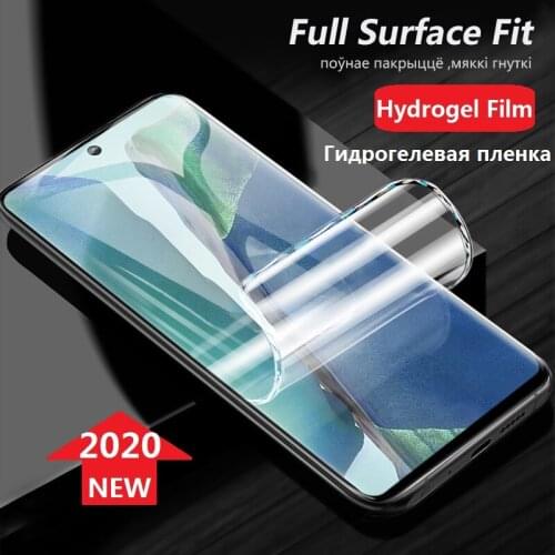 Protective Hydrogel Film for Samsung Note 20 Ultra 10 Plus Lite S20 S10 Plus A71 A51 A50 (Not Glass) Screen Protector Film