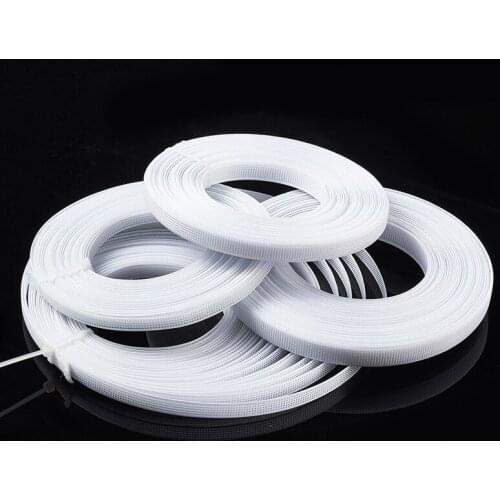 1 Set 6/8/10/12mm wide Polyester & Plastic Boning Sewing Wedding Dress Fabric DIY Sewing Supplies Accessories 1mm thick