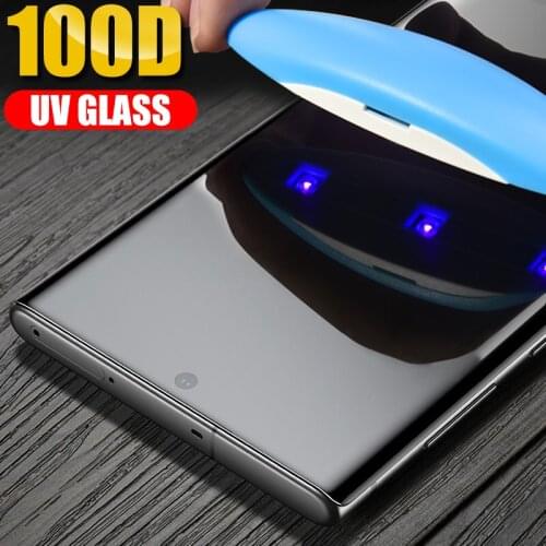 100D Curved UV Liquid Full Glue Tempered Glass For Huawei P30 pro P30 P20 pro P20 P30 lite Mate 20 30 Pro lite Screen Protector