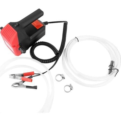 12V/24V 60W Oil Fluid Oil Sump Extractor Electric Engine Oil Self-Priming Pump Oil Suction Pump for Car Motorcycle Truck Rv Atv