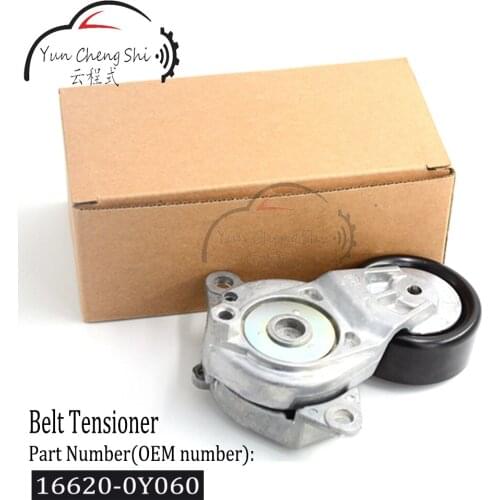 16620-0Y060 166200Y060 16620 0Y060 Belt Tensioner for Toyota Yaris Sienta Avanza Vios Agya Calya Etios 2013-2016