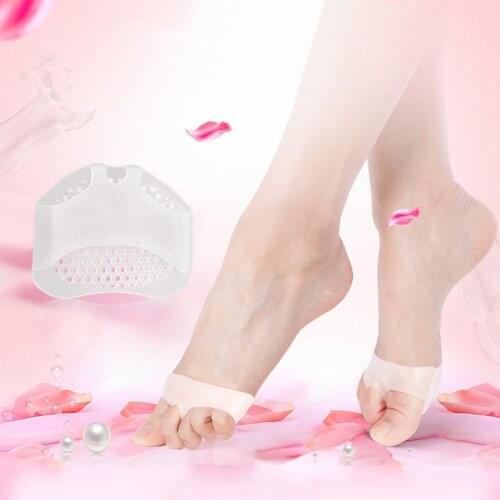 Anti-pain Anti-wear Footbed Honeycomb Pad Anti-slip Cushion Silicone Breathable Code Anti-Pain Foot Pad Ladies High Heel Insole