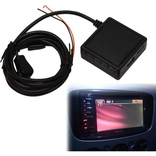 Car Bluetooth 5.0 for Pioneer IP-BUS Module with Filter Radio Stereo Aux Cable Adapter Car Wireless Audio Input