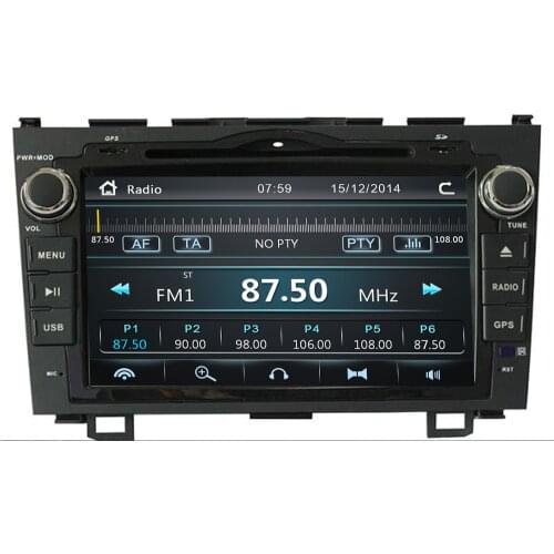 2din 8" Car DVD Multimedia Player for Honda CRV CR-V 3 2006 2007 2008 2009 2010 2011 WiFi Stereo navi GPS BT maps camera