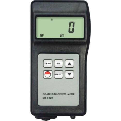 CM-8829FN digital Coating Thickness Gauge Magnetic Induction (F) And eddy Current (N) Measuring Range 0-1250um/0-50mil