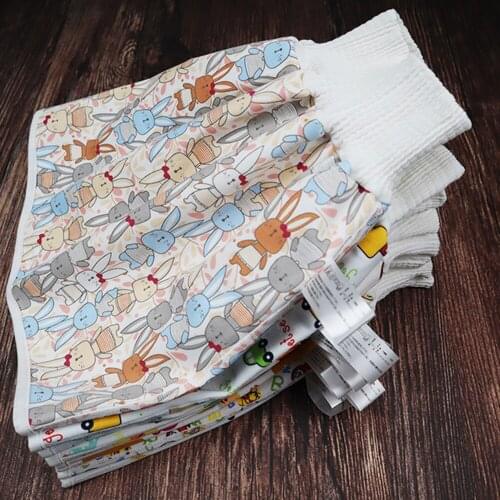 Infant children 2in1 waterproof diaper skirt washable reusable urine pad baby cotton diaper 0-8y newborn training nappy changing