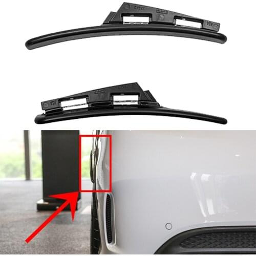 For BENZ Rear Bumper Arch Wheel Eyebrow Strip Fender Canards For Mercedes W205 C180 C200 C250 C300 C400 C43 C63 AMG 2015-2021