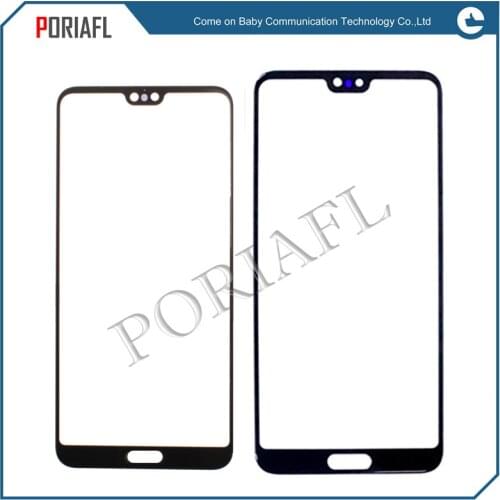 For huawei P20 Pro P20pro Front Outer Glass Lens Repair broken Touch Screen glass lens + OCA glue