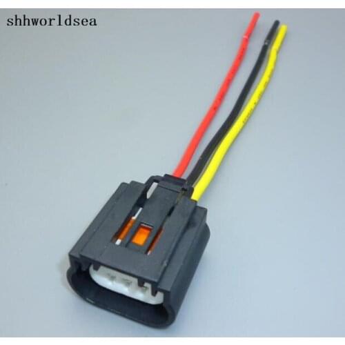 Worldgolden H13 9008 auto ceramic bulb socket ,H13 female connectors 18AGW 14CM