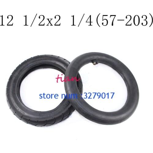 Hot Sale Good Reputation 12 1/2 X 2 1/4 ( 57-203 ) Inner Tire and Outer Tyre Fit for Many Gas Electric Scooters and E-Bike