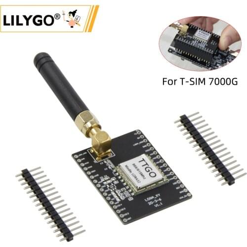 LILYGO® TTGO T-SIM7000G Module ESP32-WROVER-B Chip WiFi Bluetooth 18560 Battery Holder Solar Charge Development Board