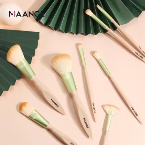 MAANGE 15PCS Makeup Brushes Set For Eyeshadow Foundation Powder Eyeliner Multi-Color Optional Beauty Tools Cosmetic Kit