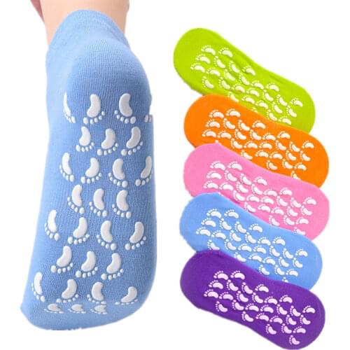 Yoga Woman Socks Professional Anti Slip Sport Socks Silicone Gym Pilates Ballet Sock Fitness Sport Sock Cotton Yoga Socks
