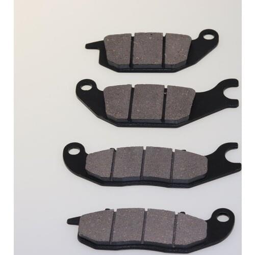 4pcs/set Motorcycle Motorbike Front & Rear Brake Pads For Honda CBR 125 R CBR125R CBR 125R 2004-2010 2005 2006 2007 2008 2009