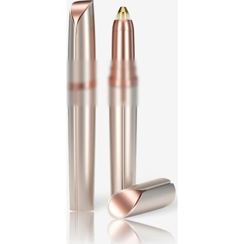 Precision Eyebrow Epilator Electric Eyebrow Razor Hair Facial Remover Epilator Portable Mini Eyebrow Trimmer Pen Eye Brow Shaper