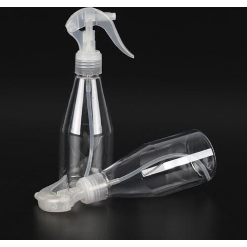 10pcs Empty Clear Plastic Spray Bottles - Refillable 200ml Containers for Essential Oils, Misting Plants, Self-locking Design