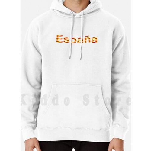 Spanien Espana Hoodies Long Sleeve Spanien Europa Fu ? Ball Logo Jahrgang Stadt Cool Urlaub Sevilla Reiseaufkleber
