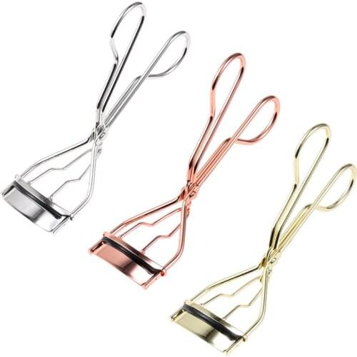 1pcs False Eyelashes Clip Tweezers Eye Lash Grips Curling Eyelash Curler Applicator Beauty Makeup Cosmetic Tool Part Eyelas Clip