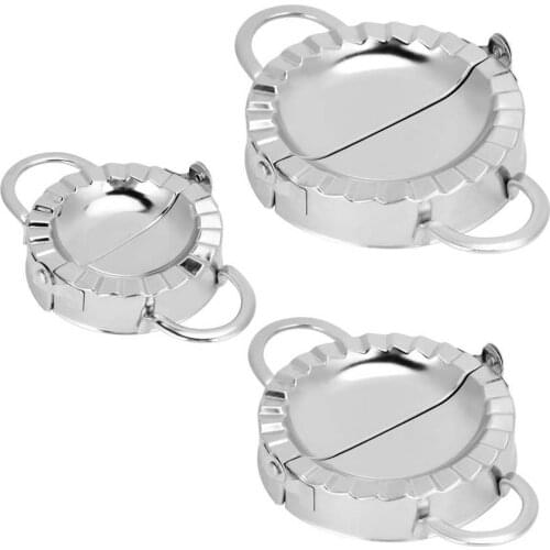 Metal Dumpling Mould Pasty Pastry Press Dough Dimsum Maker Empanada Calzone Mold Home Kitchen Dumpling Maker Baking Accessories