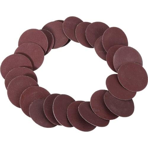 25pcs 240Grit Rotary Sanding Discs 50mm/2'' Roll Lock Sanding Discs Sander Paper Abrasive Tool For Metal Surface Polishing