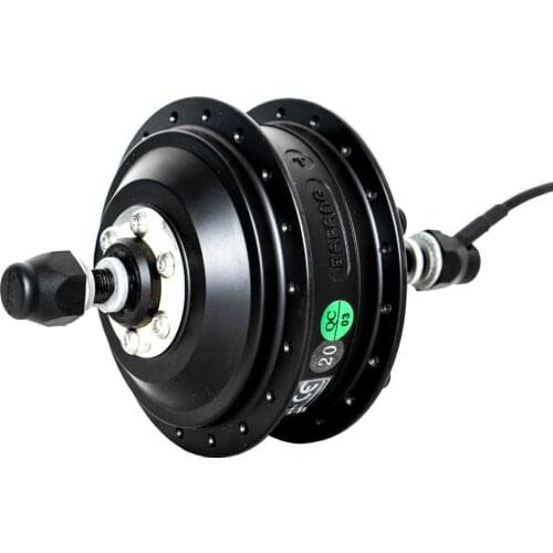 36V250W 8Fun/Bafang Brushless Geared Screw Freewheel Hub Motor SWXH Rear Wheel Installation Width:135MM