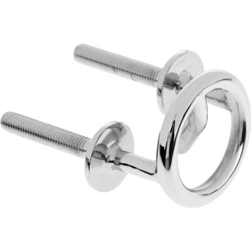 Water Ski & Tube Tow Rope Eye Hook 61mm Ring Hitch Wakeboard Knee Board Boat Sports Accessories