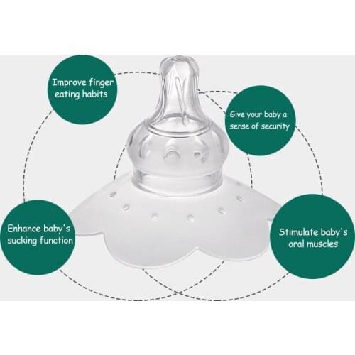 Baby Pacifier Protective Cover for Newborn Baby Silicone Pacifier Savety and Convenient Goods for Boys and Girls Infant Pacifier