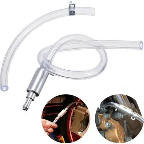 Motorcycle Brake Fluid Oil Change Tool Bleeder Hose Hydraulic Clutch One Way Valve Tube Bleeding Tool Replacement Adapter Kit