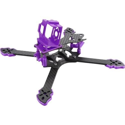 JMT Owl260 260mm Carbon Fiber FPV Frame with 3D Print TPU Camera Mount for Gopro5 6 7 FPV Racing Drone Cinewhoop Cinedrone