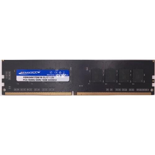 KEMBONA Factory Brand New PC Desktop DDR4 16GB 2400mhz PC19200 1.2V 2400MHZ desktop ram memory compatible for INTEL& for A-M-D