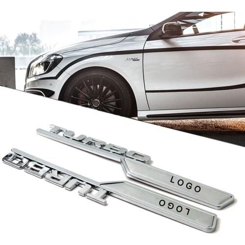3D Matte for AMG Stickers Car Trunk Rear Letters Fender Sides Badge Emblem Emblems Badges For Mercedes Amg Benz TURBO AMG Logo