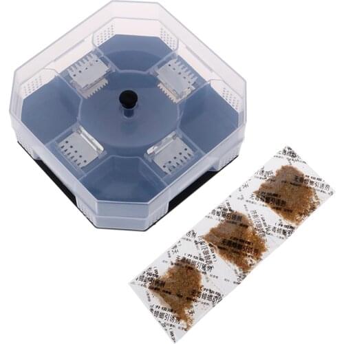 Reusable Cockroach Bug Roach Catcher Cockroach Killer Bait Traps Pesticide For Kitchen Household Cockroach Traps Box