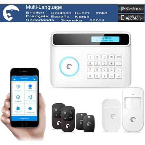 Multi-Language GSM/PSTN Dual Band Burglar Alarm System