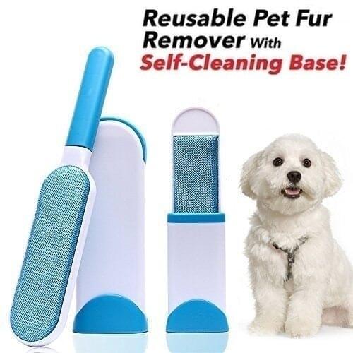 Popular portable lint remover for clothing Pet Hair Brush Hair Removal Comb Sofa Bed Portable Home Cleaning sweater Brush tool