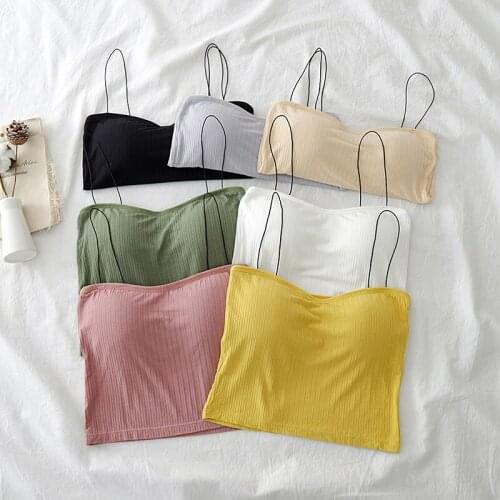 Make beauty underwear women without rims web celebrity paintings girl back together second generation sexy strapless bust out