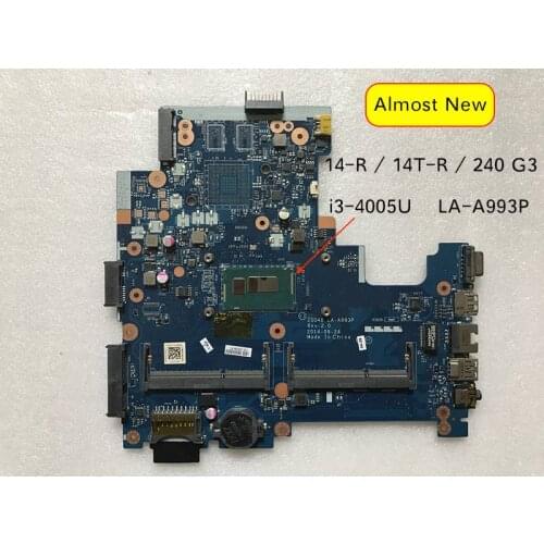 ZSO40 LA-A993P Mainboard For HP 14-R 14T-R 14T-R100 240 G3 Laptop Motherboard 766270-501 765364-501 765364-601