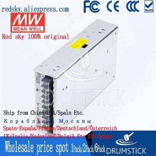 Friendly MEAN WELL 12Pack SE-450-15 15V 30A meanwell SE-450 15V 450W Single Output Power Supply