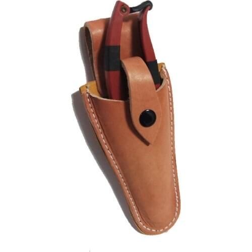Tool Bag Leather Tool BagSheath Pouch Holder Garden for Pruning Plier Shears 20 * 9cm Garden Pruning Shear Pouch