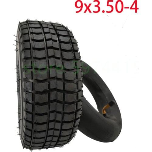 High Quality 9 Inch 9x3.50-4 Tube Tire Wheel Fits Scooter Skateboard Pocket Bike Electric Tricycle 9*3.50-4 Tyre Wheel Parts